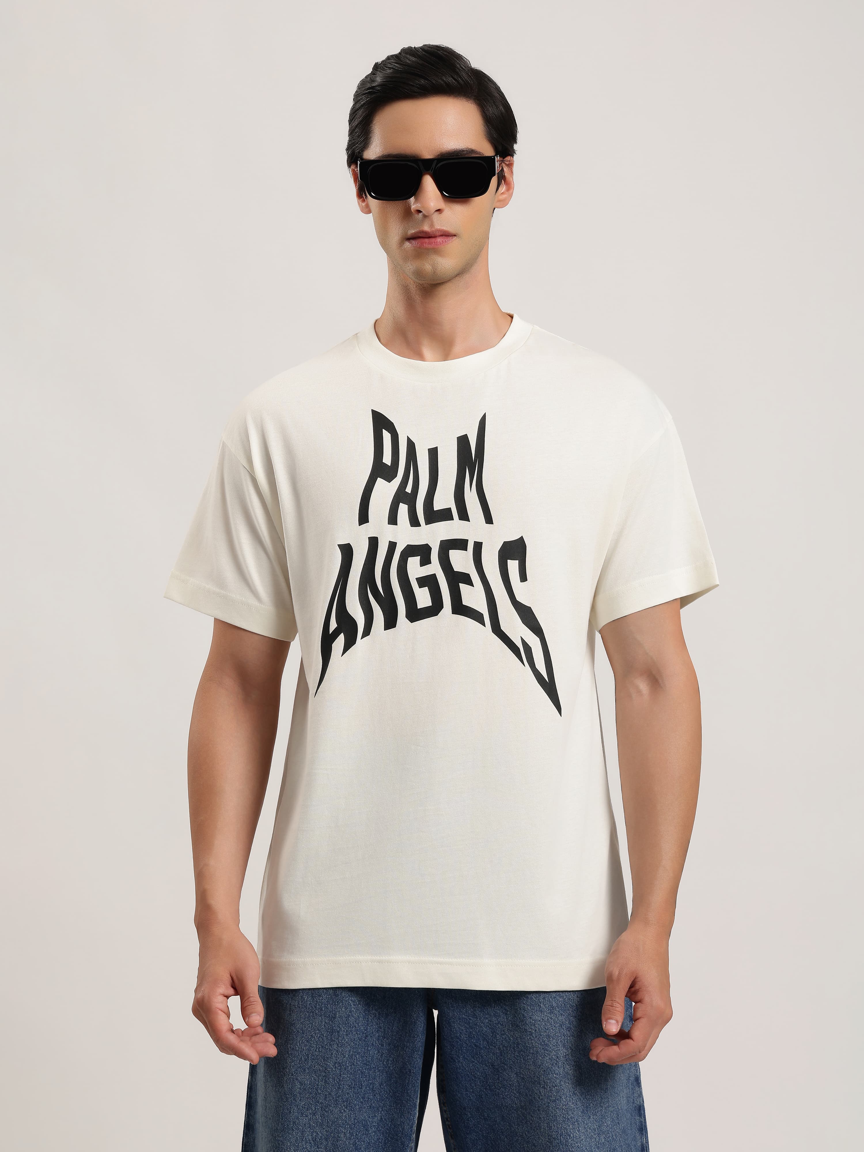 PALM DISTORTED REGULAR TEE
