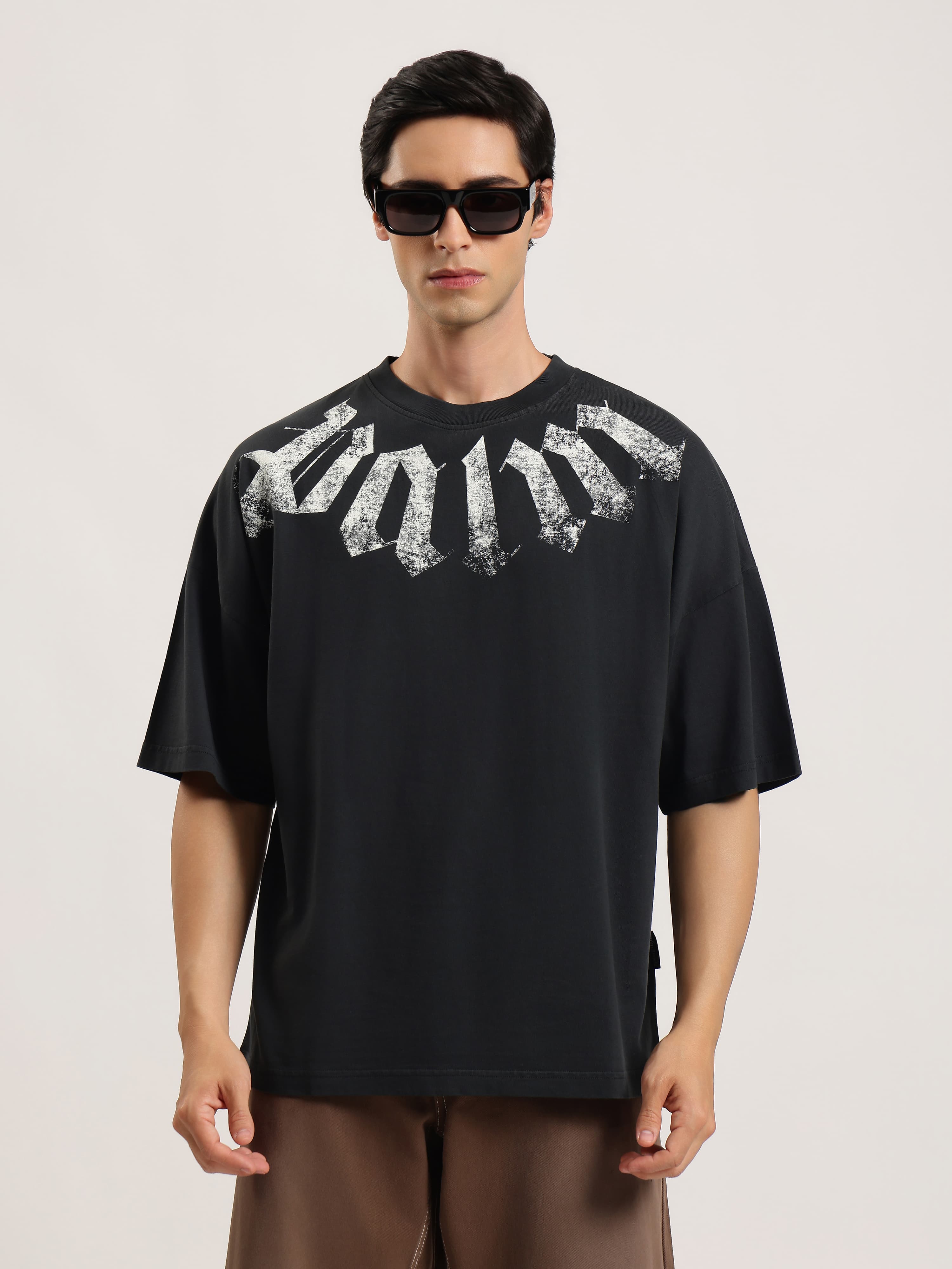 BIG NECK LOGO LOOSE TEE