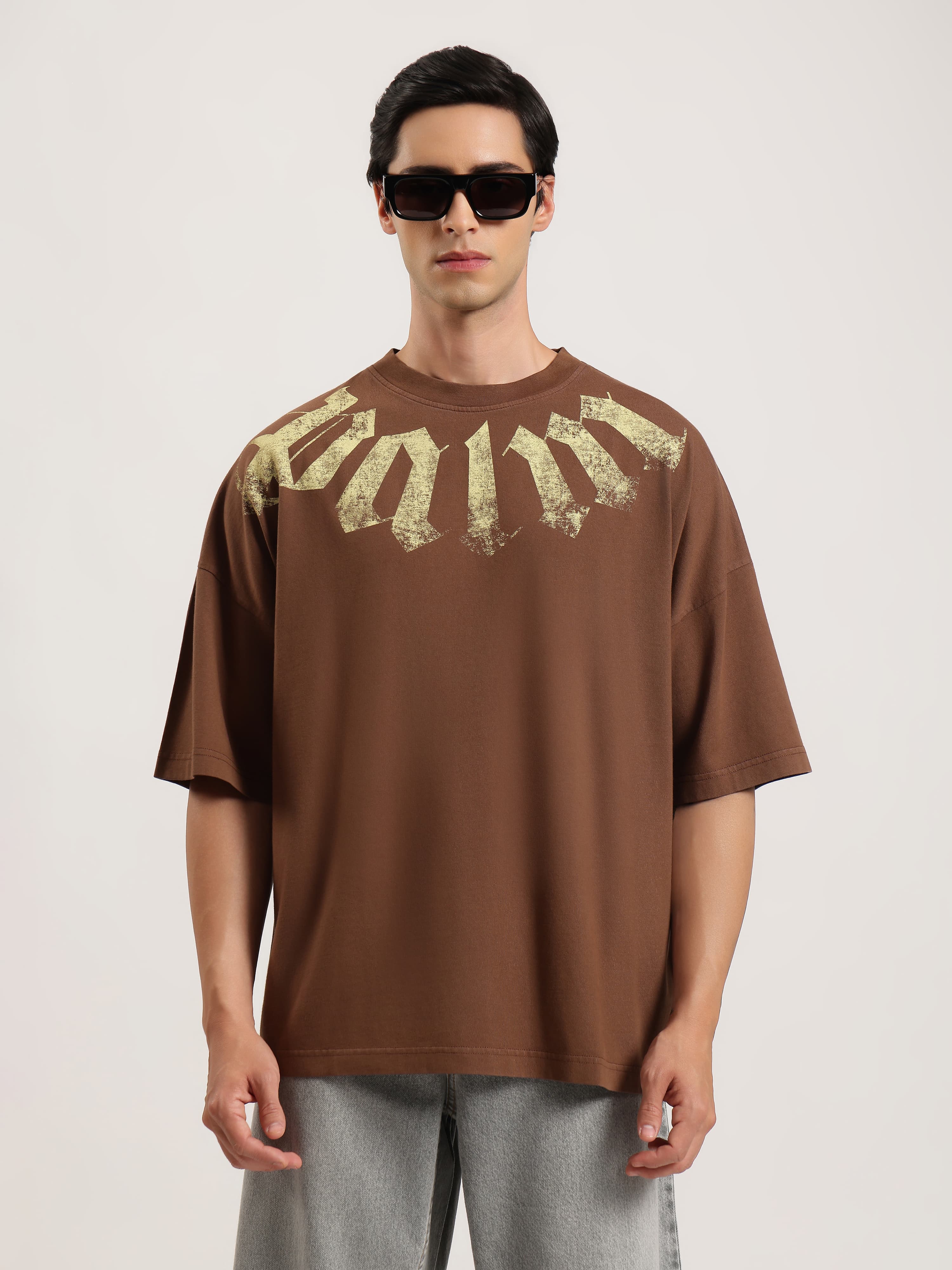 BIG NECK LOGO LOOSE TEE