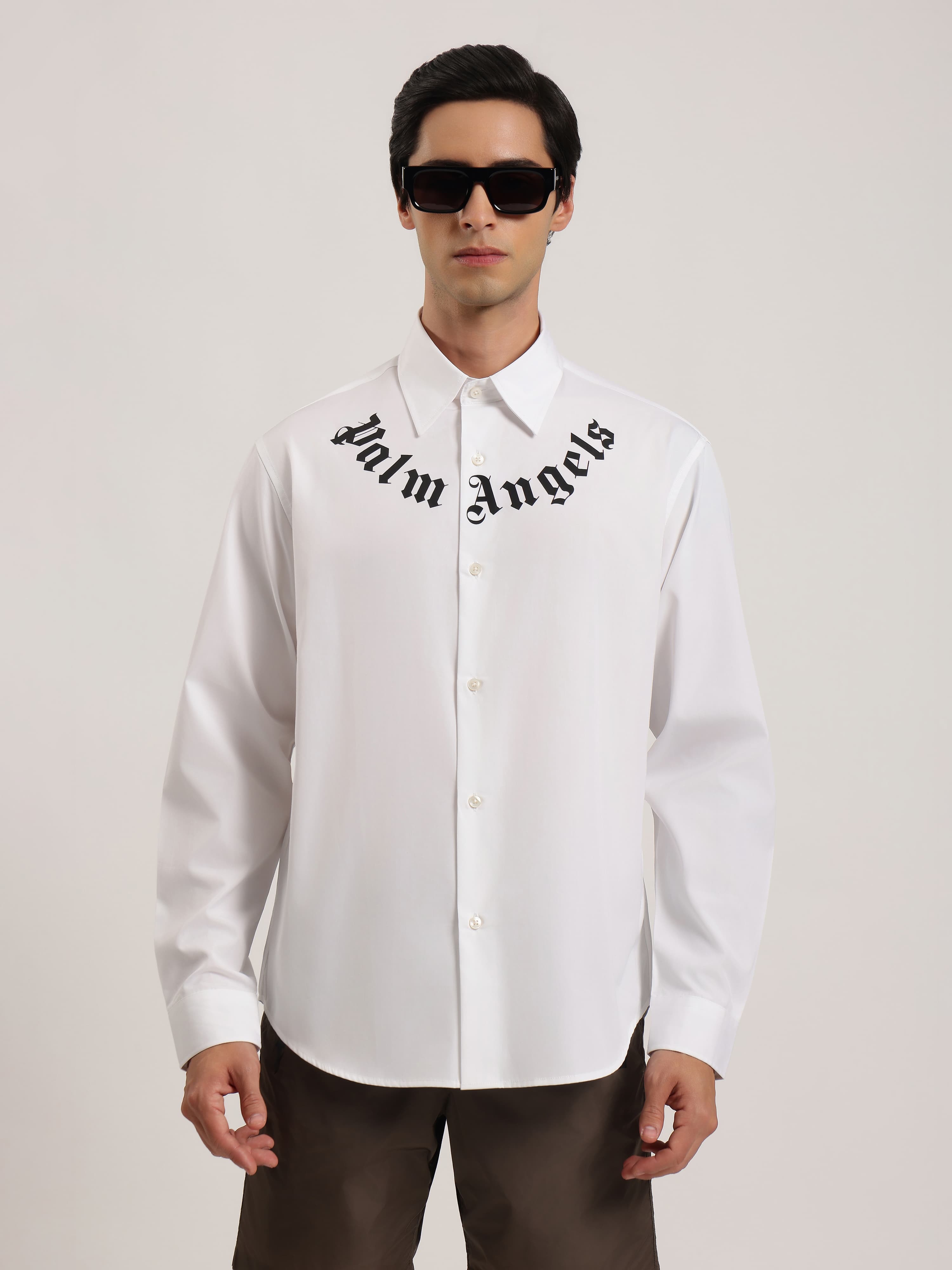 NECK LOGO SHIRT L/S
