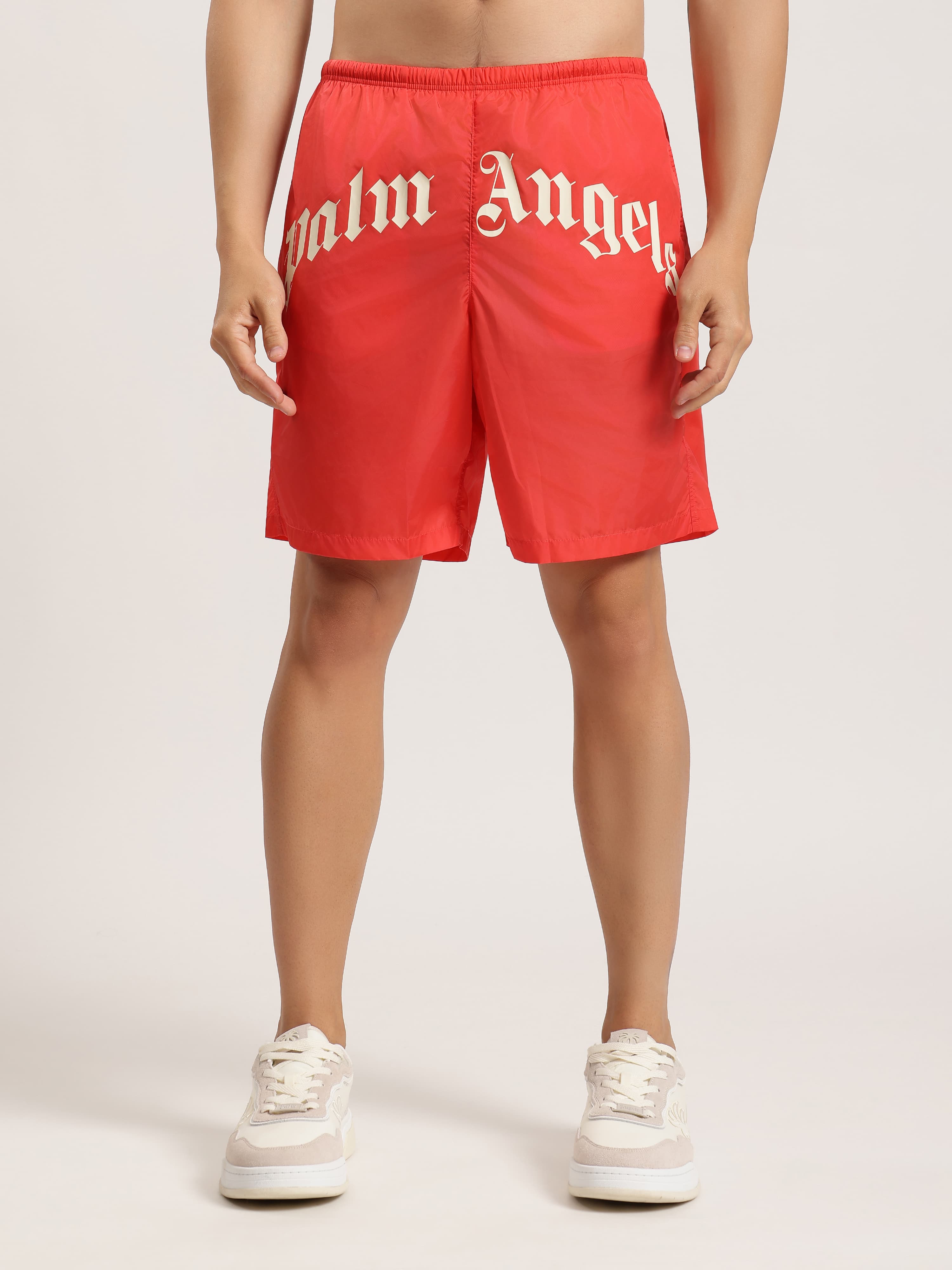 CURVED LOGO SWIMSHORT
