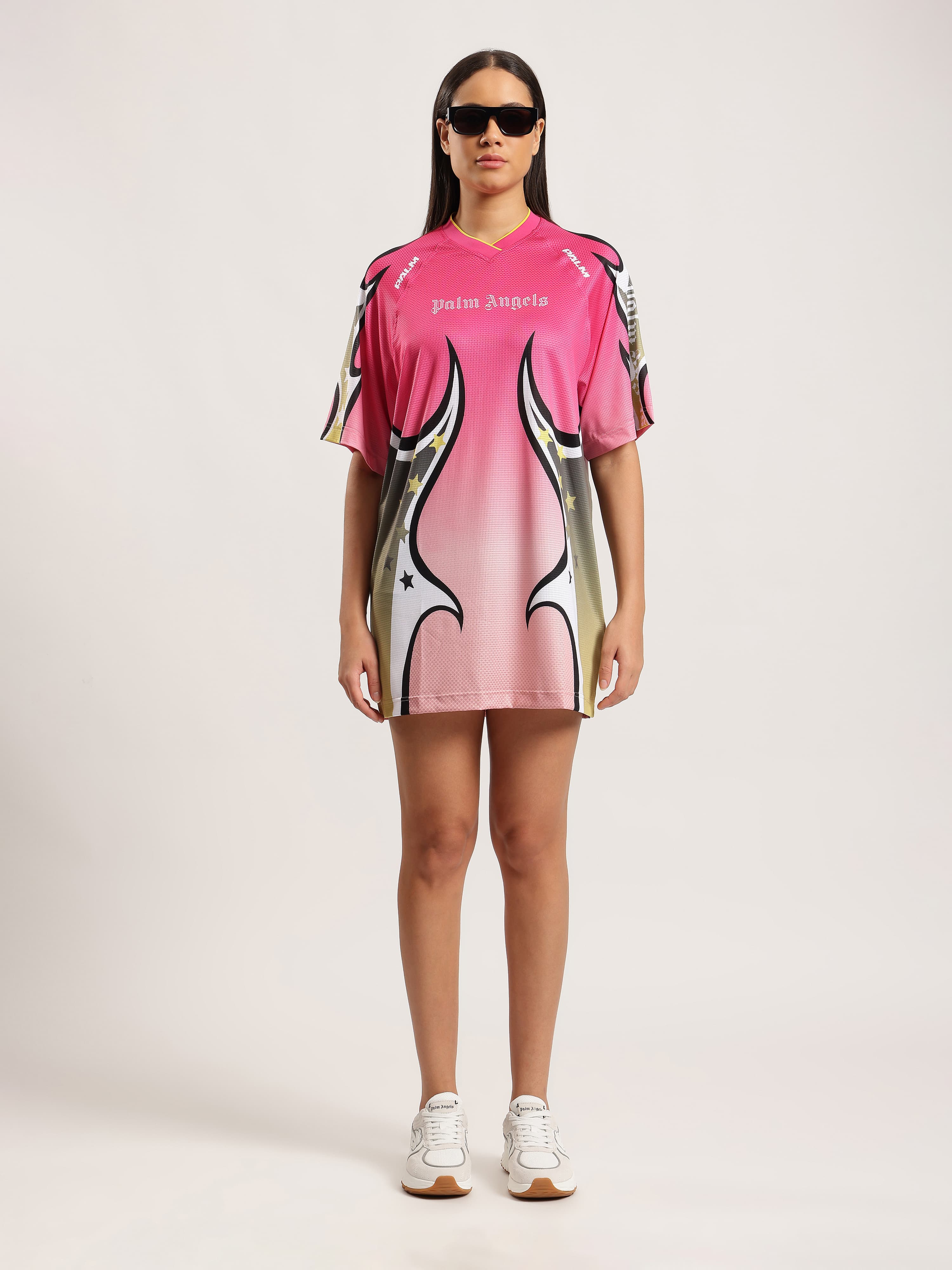 RACING TSHIRT DRESS S/S