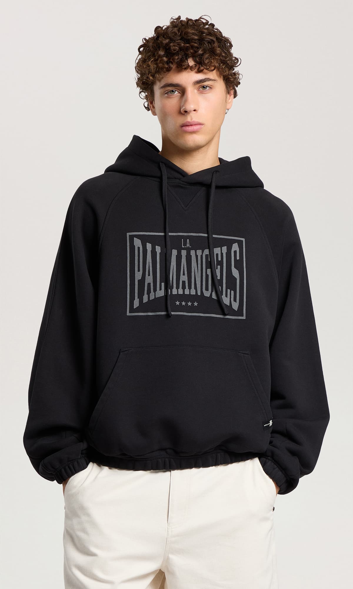 VINTAGE BOX LOGO LOOSE HOODIE
